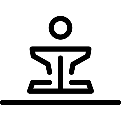 Centering Position Pilates Icon